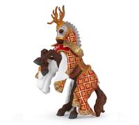 Figurine cheval du maître cimier cerf