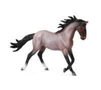 Figurine Cheval : Jument Mustang Baie Rouan