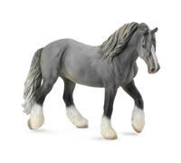 Figurine Cheval : Jument Shire Horse Gris