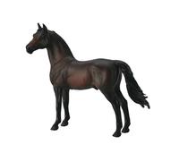 Figurine Cheval - Morgan - Etalon Bai - Peint à la main - 15 x 12,9 cm