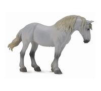 Collecta - Figurine Cheval - Percheron Mare Col88702 - Gris - Taille XL