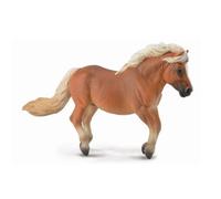 Figurine Cheval : Poney Shetland Alezan