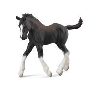 Figurine Cheval : Poulain Shire Horse Noir