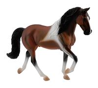 Figurine Cheval Tennessee Walking Horse - Etalon Bai tâché - FIGURINES COLLECTA - 16.5 x 4 x 11 cm