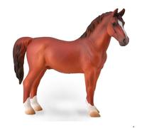 Figurine Cheval XL : Hackney Étalon Marron