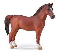 Figurine Cheval XL : Hackney Étalon Marron