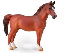 Figurine Cheval XL : Hackney Étalon Marron Figurines Collecta Marron G