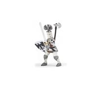 Papo - Figurine Chevalier Blanc au Cimier, Valeur et Noblesse, Jouet enfant dès 3 Ans - Immersion dans les Épopées Médiévales et Légendaires