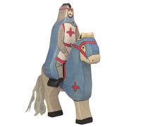 Holztiger - Cavalier Bleu en Bois (Cheval Non Inclus)