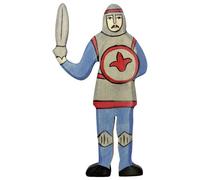 Figurine Chevalier combattant, bleu