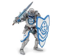 Figurine Chevalier D'argent Gris TU