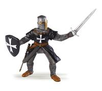 Papo - Figurine - Chevalier Hospitalier à l'Épée, Valeur du Monde Médiéval, Jouet enfant dès 3 Ans - Héros de Légende pour Jeux d'Aventure