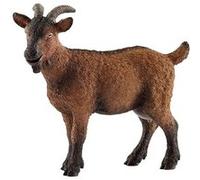 Figurine Chèvre Farmlife dans une Posture Naturelle et Exploratrice Schleich Marron Marron G