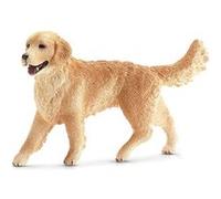 Figurine chien : Golden Retriever femelle Schleich Beige G
