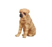 Figurine - Chien Sharpei - Marron - Pour Enfant de 3 ans et plus - Intérieur