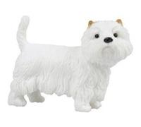 Figurine Chien : Terrier blanc du West Highland Figurines Collecta Blanc G