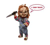 Figurine Chucky - Chucky Bag Guy Scar Sonore 38cm