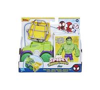 Spidey Coffret Camion démolisseur Hulk, véhicule avec figurine de 10 cm, jouets dès 3 ans, Spidey et ses Amis Extraordinaires