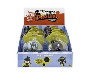 Figurine collectible FUNRISE FUR70729 Ninja Prouts - jouet sonore gag - couleurs variées