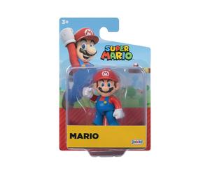 Figurine collectible Mario JAKKS Pacific 6 cm articulée Licence Nintendo Coloris unique