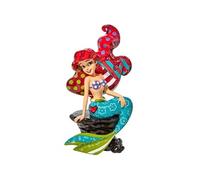 Figurine Collection Ariel By Romero Britto - En résine peinte à la main - Hauteur 17 cm - Largeur 9 cm - profondeur 9 cm