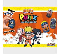 Figurine collection enfant Cicaboom Naruto Puniz Squishy Multicolore 15 cm