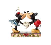 Figurine Collection Mickey et Minnie s'embrassent