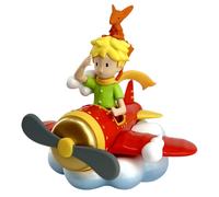 Figurine collection Plastoy Le Petit Prince et le renard en avion 40453 (2023)