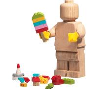 Figurine Collector LEGO En Bois