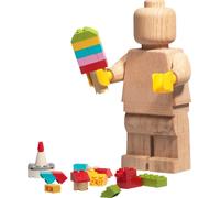 Figurine Collector LEGO En Bois