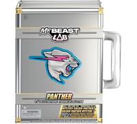 MrBeast Lab à collectionner, Apex Beast Panther, 15,8 cm, Très détaillée, Emballage de qualité, 13 points d’articulation, Mâchoire puissante, 2 à collectionner, Apex Beast Tiger et Apex Beast Panther