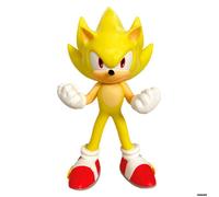 Figurine - COMANSI - Sonic The Hedgehog Super Sonic - Hauteur 10 cm - Très détaillée - Licence Sonic