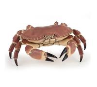 Papo Figurine Crabe dormeur réaliste – Peint à la main, 8 x 7,5 x 2,5 cm – Dès 3 ans – Marron