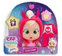 CRY BABIES MAGIC TEARS Talent Ils ont revêtu leurs plus beaux costumes. - Hannah Collectible mini poupée-Jouet Cadeau pour Garçons et Filles 3 ans et plus, Taille unique