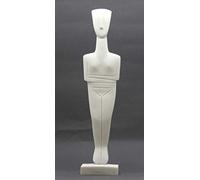 Figurine Cycladique Idol Art Grec Statue Sculpture Musée Copie Marbre 13.4 ́ ©