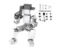 Figurine D' Action | Figurine Robot 3D Imprimée | Figurne Articulée Stop Motion Flexible Et Modulable, Jouet Créatif Unique pour Collection, Décoration, Et Adultes Passionnés