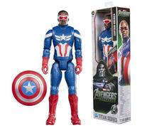 Figurine d’action Titan Captain America 29 2 cm figurines de super-héros Marvel Studios Avengers : Doomsday dès 4 ans