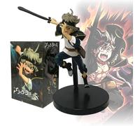 Figurine d’anime Black Clover de 16 cm, figurine d’Asta, figurine en PVC, modèle de collection pour bureau, poupée, jouet, cadeau. no box