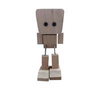 Figurine d' en Bois agitant Les Pieds - en Bois Qui secoue Les Pieds, Bureau drôle | Figure in pour Voiture | Accessoire perr Tableau de Bord avec Petite Figurine pour bibliothèque de