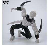 Figurine d'action 9L3D Lucky13 Dummy13 Cursed Spirit Final Form, jouet imprimé en 3D, poupée articulée multi-points, personnage d'anime, objet de collection Nanami Kento