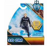 Figurine d'action avec accessoires, env. 10 cm, mobile, connue des bandes dessinées, convient pour Aquaman Black Manta Limited Edition Orm, jouet à partir de 3 ans (ORM)