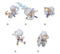 Figurine d'action - BANPRESTO - Monkey D. Luffy Gear5 - 7 cm - Couleur Métallique Spéciale