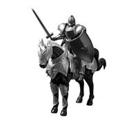 Figurine D'action Chevalier Avec Cheval De Guerre, Kit De De Robot A
