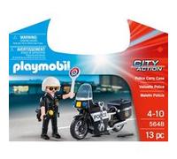 Playmobil PLAYMOBIL Figurine d'action City Action Police 5648 Noir (13 Pcs)
