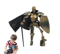 Figurine d'action crâne - Design cool, jouet articulé mobile | Modèle d'action de chevalier squelette médiéval, modèle de statuette, décoration de bureau pour chambre à coucher, salon, étude, cadeau
