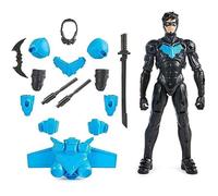 DC Comics - Figurine d'action Nightwing - 30,5 cm, 17 points d'articulation, 15 accessoires d'armure