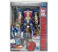 Figurine d'action de luxe Transformers Universal Studios Optimus Prime