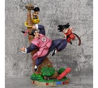 Figurine d'action en PVC Dragon Ball Maha : Incroyables Aventures - Tao Pai Pai vs Son Goku - Modèle de collection - Jouet - Poupée With Retail Box