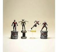 Figurine d'action en PVC miniature Captain America, Super-héros de la Guerre Civile, Ant-Man, Wasp, modèle de collection, jouet pour enfants, poupée 6,5 cm 03