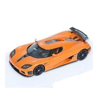 Figurine d'action en Résine Orange Lave pour Koenigsegg 1 64, Décoration Statique De Voiture, Idéale pour La Collection Jouets Non RC